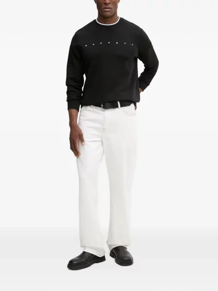 Hanorac Hackett London cu imagine negru