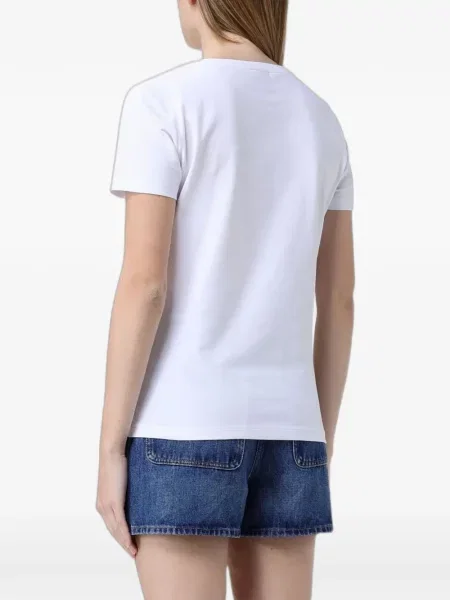 Tricou Ea7 Emporio Armani cu imagine alb