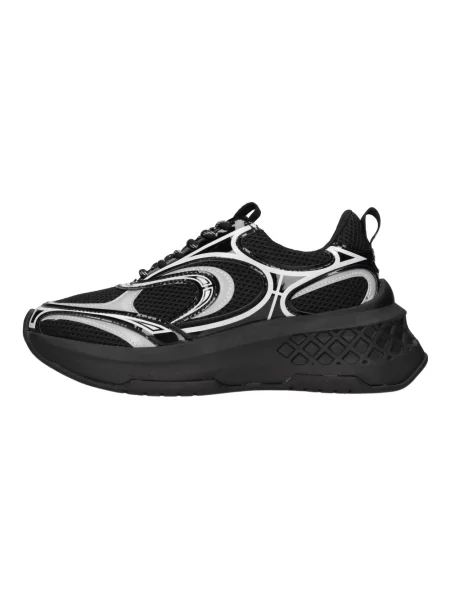 Sneakersy Emanuélle Vee skórzane czarne
