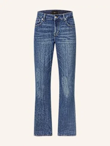 7 For All Mankind Jeansy Straight Calie blau