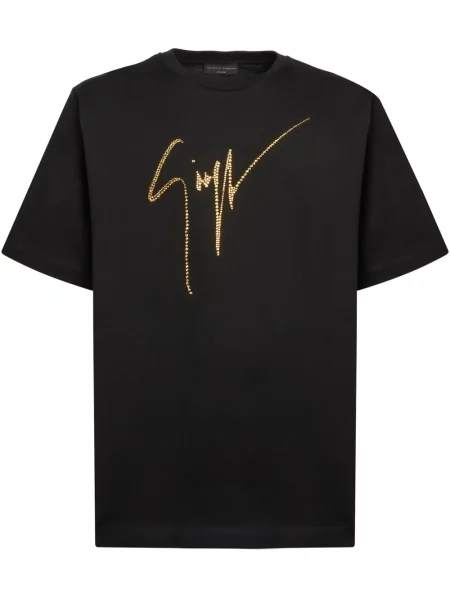 Stras tricou Giuseppe Zanotti negru