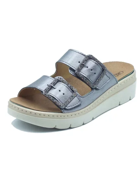 Pantofle Grünland šedé