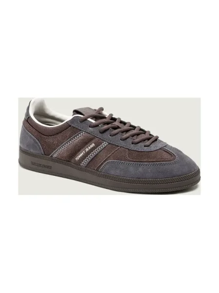 Tommy Jeans Sneakers THE GREENWICH EDGE | piele întoarsă maro