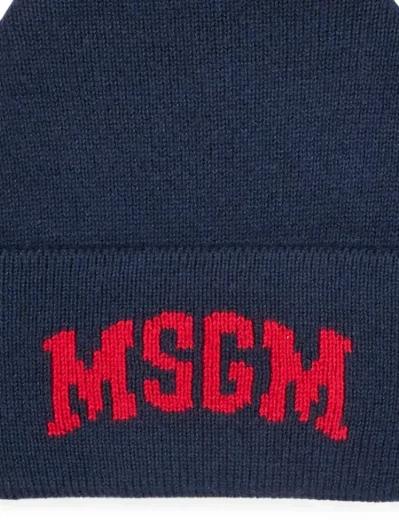 Czapka dziecięca Msgm niebieska