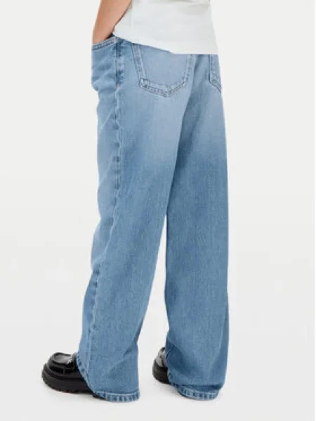 Calvin Klein Jeans Farmer Wide Leg kék