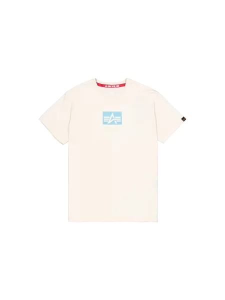 ALPHA INDUSTRIES Tricou azuriu alb