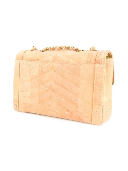 Prošívaný náhrdelník Chanel Pre-owned hnědý