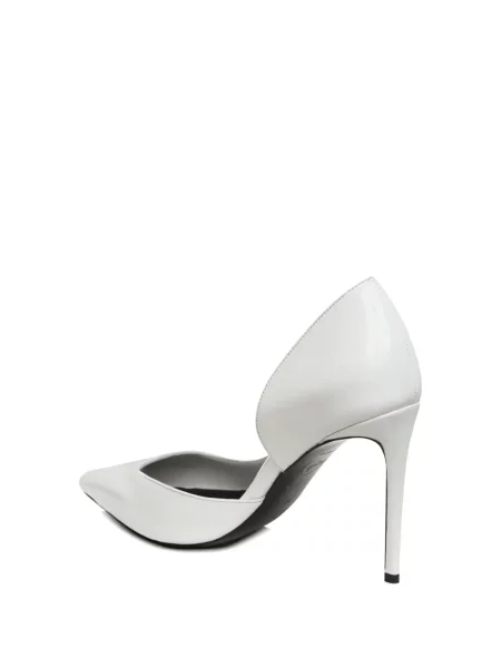 Pantofi cu toc Ginissima alb