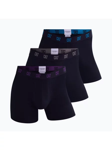 Boxeri pentru bărbați Basic Trunk 3 multicolour pairs