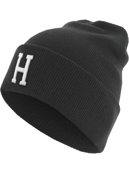 Pletena kapa Flexfit črna