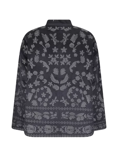 Geacă Antik Batik cu model floral negru