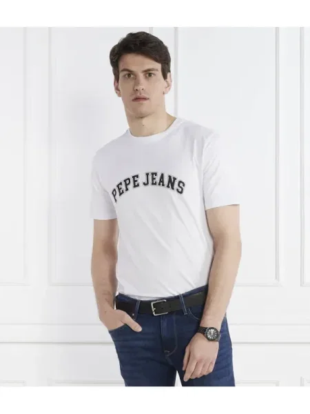 Pepe Jeans London Póló CLEMENT fehér