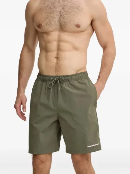 Slip de baie Peak Performance cu imagine cu cordon verde