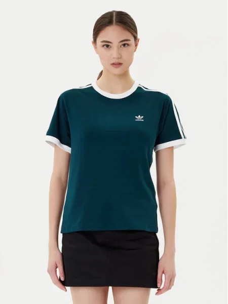 Тениска adidas Originals дамска зелено