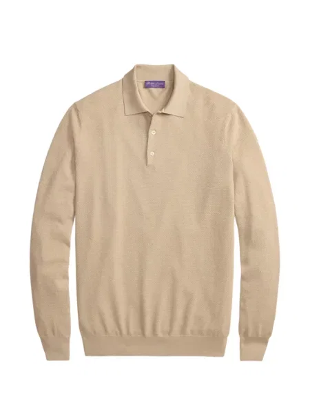 Tricou polo Ralph Lauren Purple Label violet
