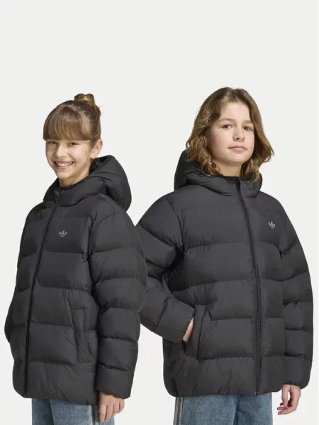 Adidas Μπουφάν χειμωνιάτικο Regular Puffer Jacket μαύρο