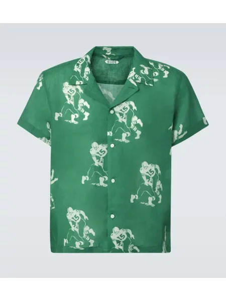 Lanena nogomet srajca Bode zelena