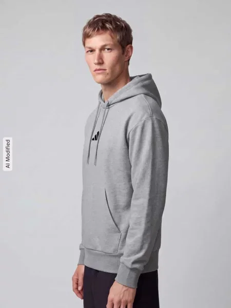 Bluza z kapturem z nadrukiem z logo Adidas Sportswear