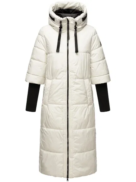 NAVAHOO Palton de iarnă Ciao Miau XIV' alb
