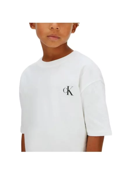 Tričko Calvin Klein Jeans biela