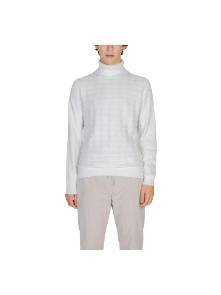 Lniany golf golf Antony Morato biały