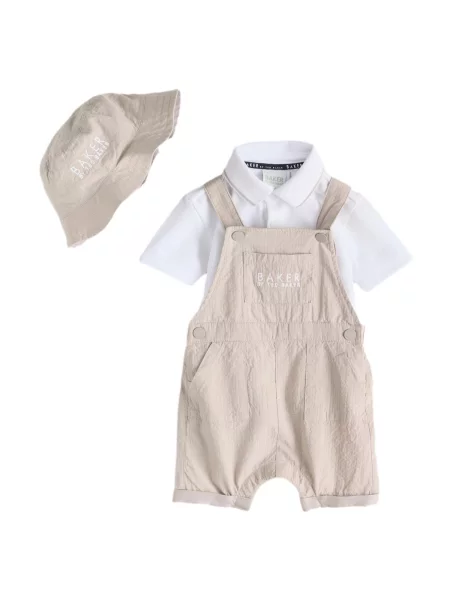 Palton copii Baker By Ted Baker gri