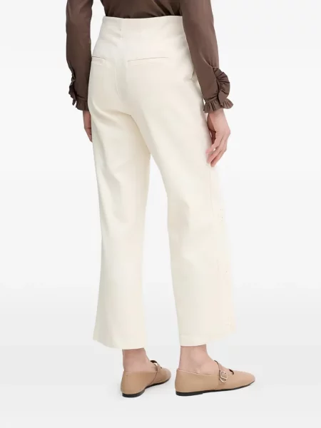 Pantaloni cu talie înaltă Dkny cu talie înaltă