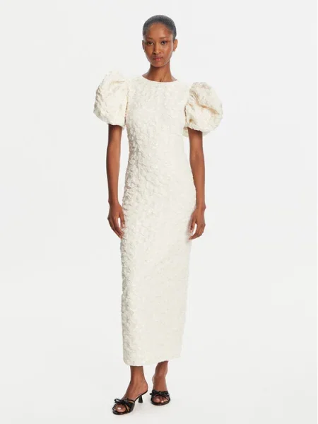 ROTATE Rochie de seară Écru