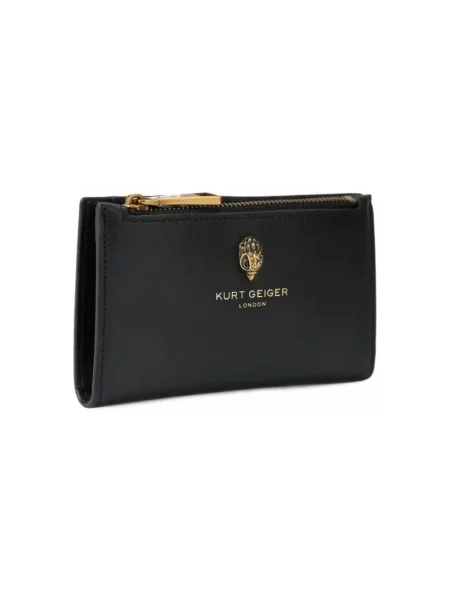 Kurt Geiger London peňaženka dámska kožená SLOANE čierna