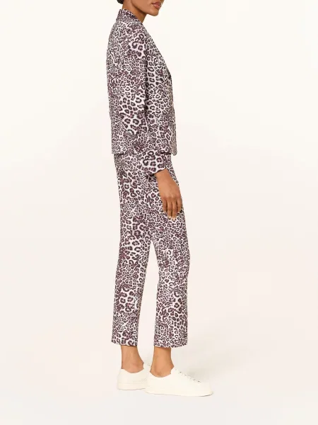 Marc Cain Spodnie Frederica rot białe