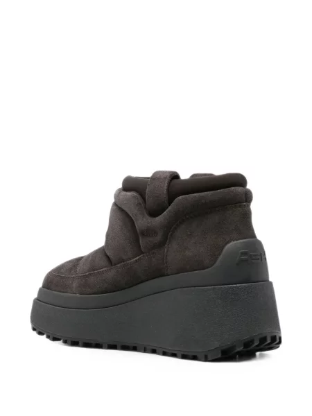 Botine Ash din piele de căprioară maro