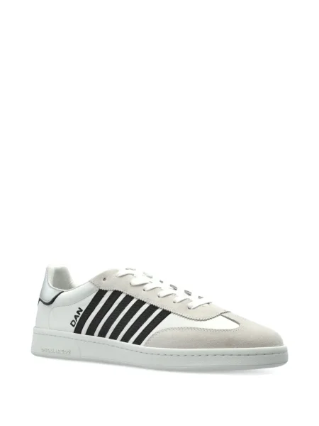 Sneakerși Dsquared2 cu dungi alb