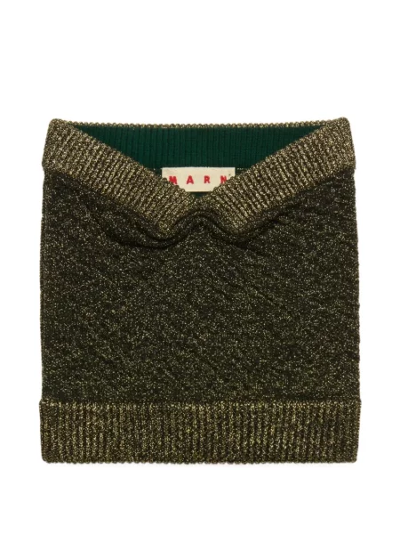Top Marni de lână fără bretele negru