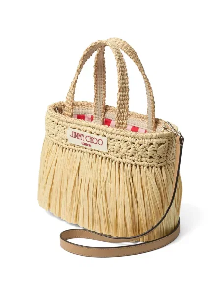 Плажна чанта Jimmy Choo с ресни