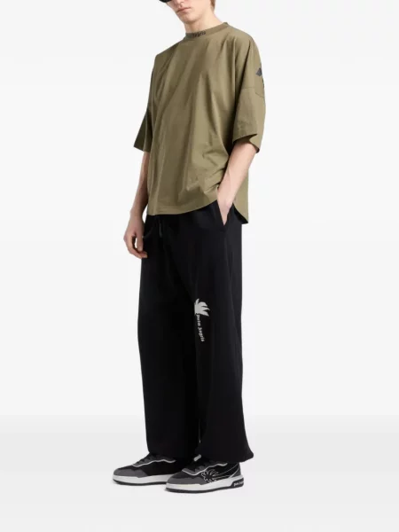 Tricou Palm Angels clasic cu autograf verde