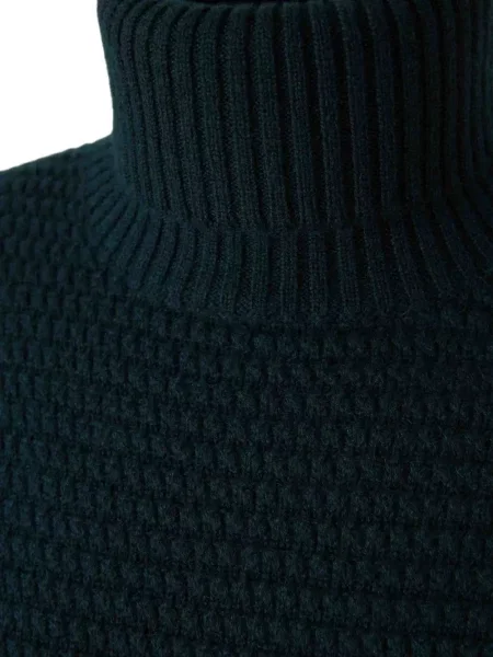 Pulover Zegna cu glugă verde