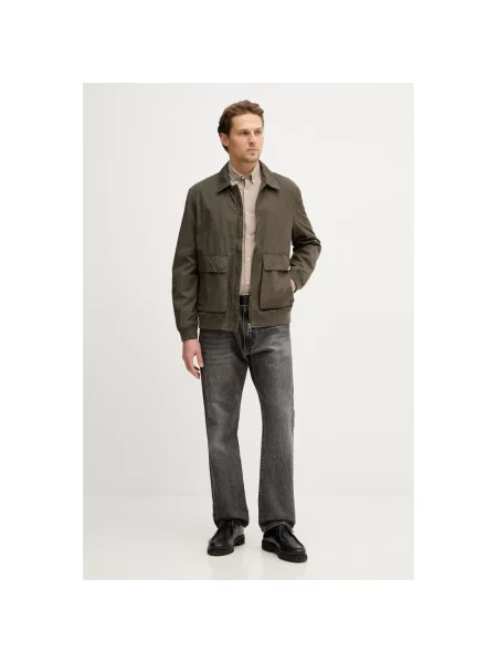 Kurtka bomber Guess zielony