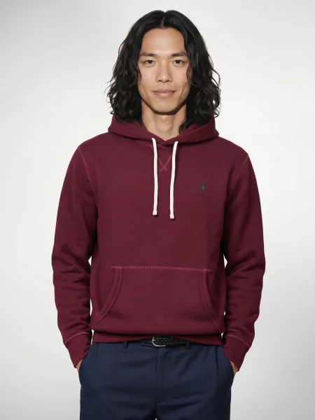 Polo Ralph Lauren Mikina vínovo červená