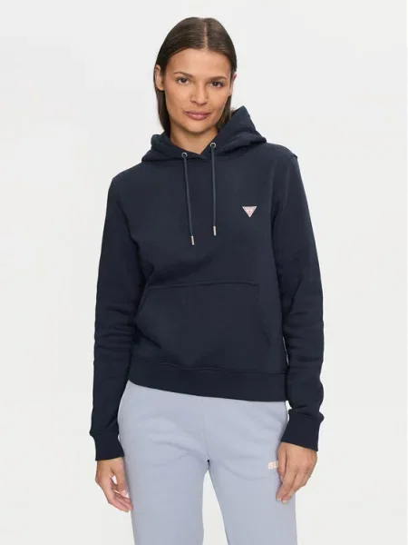 GUESS JEANS Majica mornarska modra