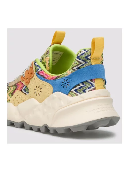 Sneakersy Flower Mountain skórzane w kwiatki
