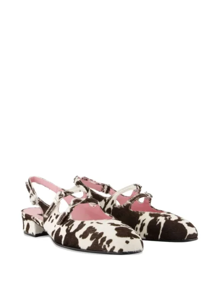 Pantofi cu toc Carel Paris slingback maro