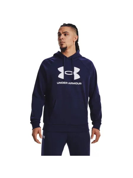 Bluza Under Armour Rival Fleece Logo Hd Midnight Navy S granatowa