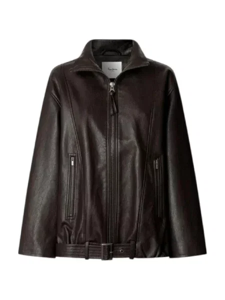 Geacă de blugi Pepe Jeans maro