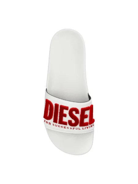 Klapki Diesel białe