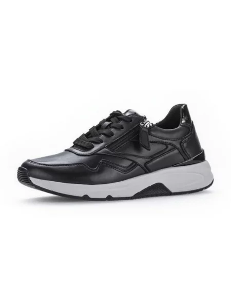 Sneakersy Gabor skórzane czarne
