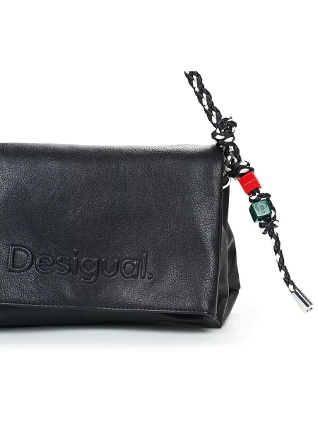Desigual Kabelka Half Logo Venezia čierna