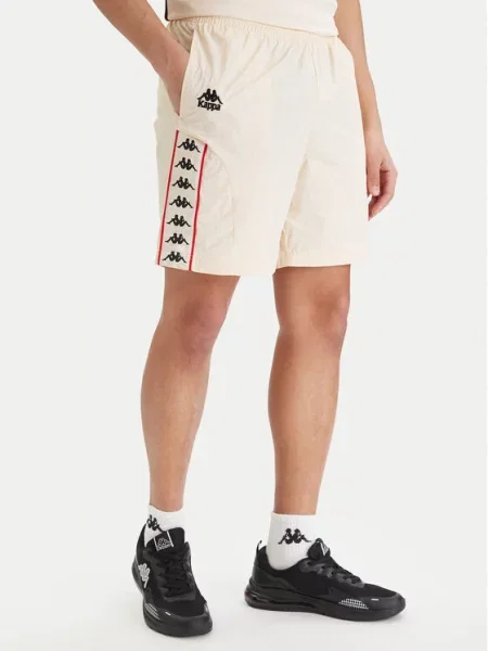Kappa Спортивні шорти Comfort Fit бежевий