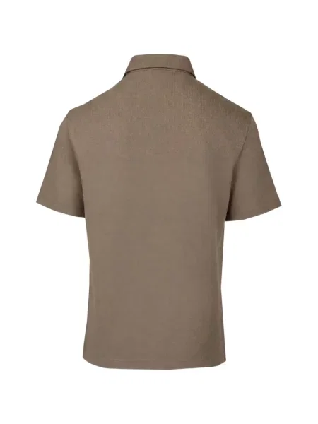 Scurt tricou polo Brunello Cucinelli verde