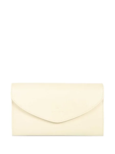 Kopertówka Il Bisonte skórzana biała