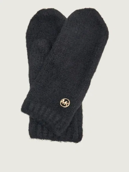 Michael Kors Mănuși FURRY cu adaos de lână negru